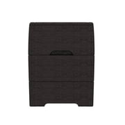 Duramax 71 Gallon Outdoor Plastic Resin Deck & Garden Organizer Storage Box, Brown