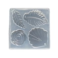 thumbnail image 4 of Osdhezcn Flower Leaves Earrings Epoxy Resin Mold DIY Crafts Necklace Keychain Casting Tool Jewelry Pendant Silicone Mould, 4 of 10