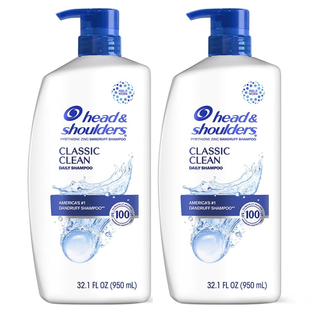 Champú Head & Shoulders Classic Clean Dandruff 950 ml x2
