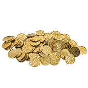 Beistle Pirate Party Plastic Coins gold (Case of 1200)