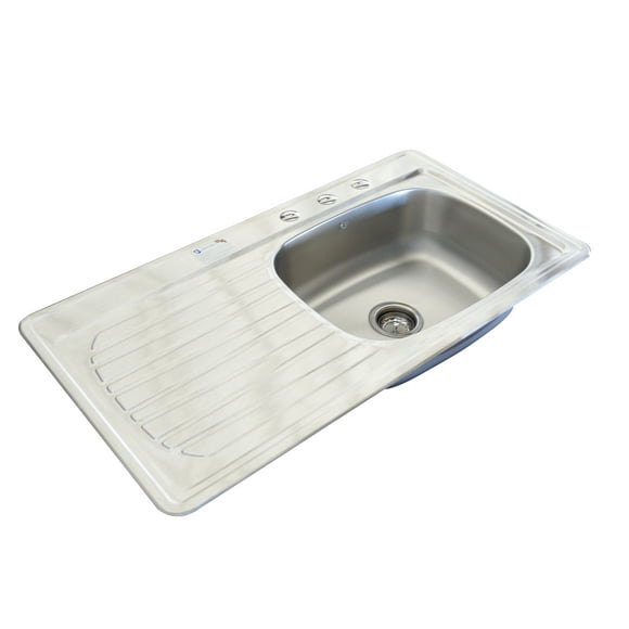 Fregadero Cocina Empotrar 1 Tina Eb 101x54x18 C201n Izq Eb Técnica Línea Clásica