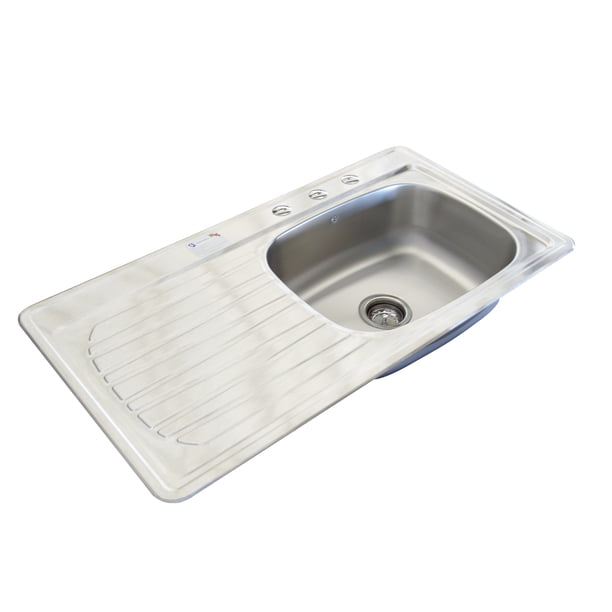 Fregadero Cocina Empotrar 1 Tina Eb 101x54x18 C201n Izq Eb Técnica Línea Clásica
