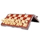 thumbnail image 3 of Ajedrez Juego de ajedrez magnético 2 en 1 Juego de ajedrez y damas plegable Tablero de ajedrez portá CACAGOO  Ajedrez, 3 of 7