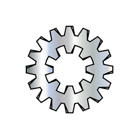 

10 External Internal Combination Tooth Lock Washer Zinc (Pack Qty 10 000) BC-10WEI