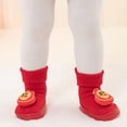 thumbnail image 3 of Aayomet Baby Sneaker Slippers Autumn and Winter Boys and Girls Floor Socks Shoes Warm and Comfortable Chinese New Year (C, 6 Toddler), 3 of 4