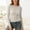 X-Khaki596, variant on YMNXA Women's T Shirt Long Sleeve Round Neck See Through Comfortable Breathable Slim Fit Layering Top For Casual Daily Wear,Black,L