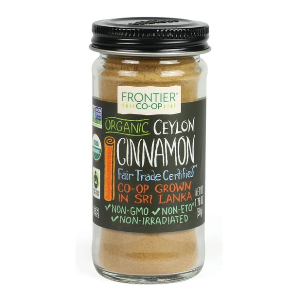 Frontier Coop Ceylon Cinnamon Ground Certified Organic Fair Trade