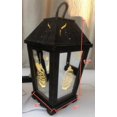 thumbnail image 4 of Ramadan Lanterns Iftar Favors Eid Muslim Festive Decorations Ramadon Lantern Lights Eid Crafts LED Night Light for Iftar Gifts Home Table Bedroom Gift Party Festival with LED Light (BlkWd) 12"X6", 4 of 4