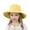 Yellow, variant on LIIPEE Girls Boys Sun Cap Spring Summer Adjustable Wide Brim Bucket Hat Sunscreen Sunshade Hat Protection Caps Toddler Cute Picnics Hats,Green,7-10 Years