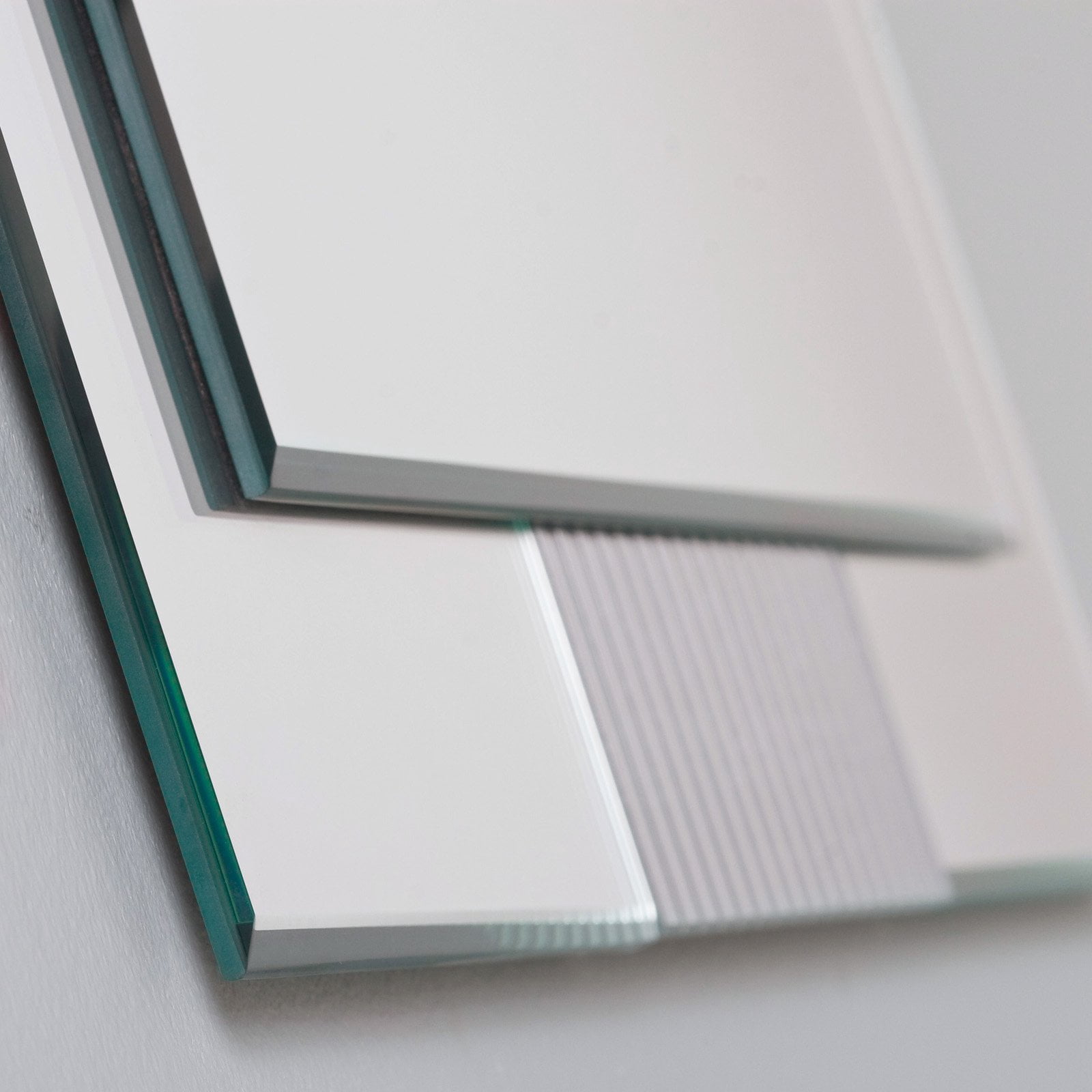 Francisca Large Frameless Wall Mirror