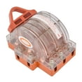 thumbnail image 3 of Knife Switch, Full Copper Disconnect Knife Switch LED Indicator AC 380V  for Power Switch, 3 of 8