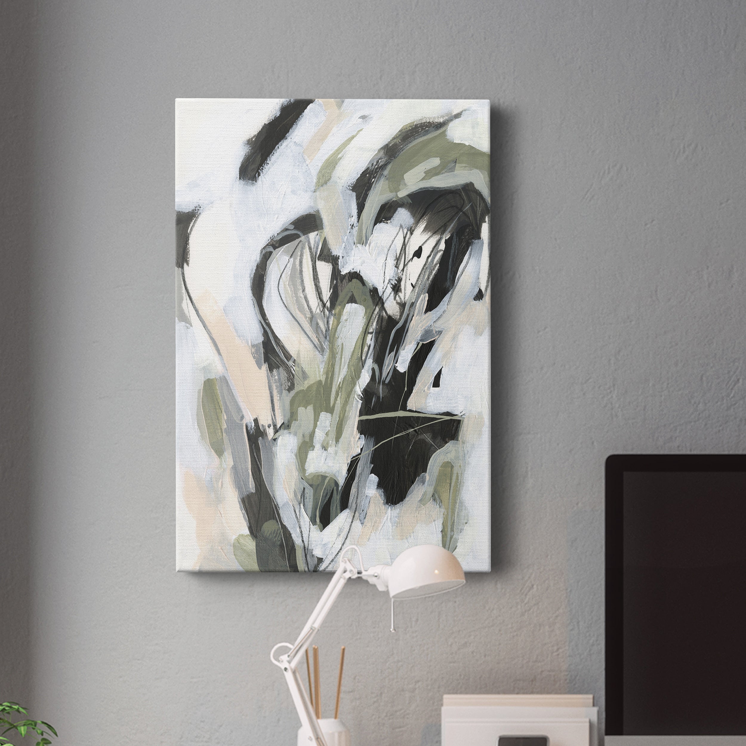 Electron Net I Premium Gallery Wrapped Canvas - Ready to Hang