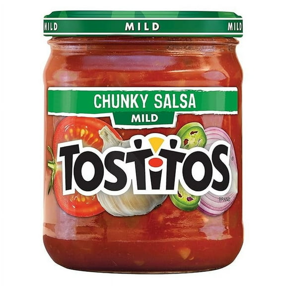 Tostitos Dip, Chunky Salsa, Mild, 15.5oz ( pack of 2 )