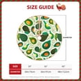 thumbnail image 4 of Bingfone Christmas Tree Skirt Mat Christmas Decoration Interior 48"-Green Avocado, 4 of 8