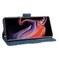 thumbnail image 5 of Case for Samsung Galaxy Note 9 Cover Adjustable Detachable Card Holder Magnetic closure Leather Wallet Case - Blue, 5 of 5