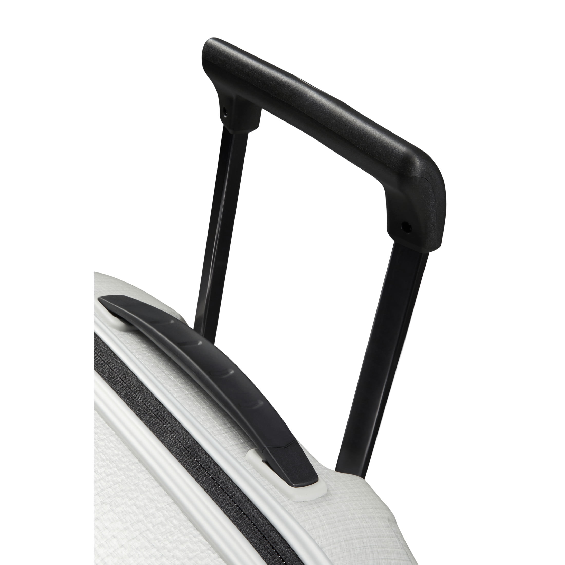American Tourister Arabella Hardisde Carry On Luggage with Spinner Wheels - Speckle White
