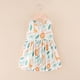 thumbnail image 2 of Vestido Para Niñas Ropa Para Bebés Ropa De Verano Para Niños Pequeños Vestido Sin Mangas Estampado Gráfico Ropa Para Niños Verde Odeerbi LM103-2149, 2 of 4