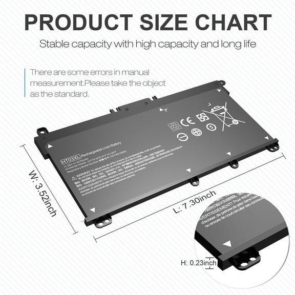 HT03XL L11119-855 Laptop Battery For HP Pavilion 15-DB 15-DW 17-BY 17-CA Series