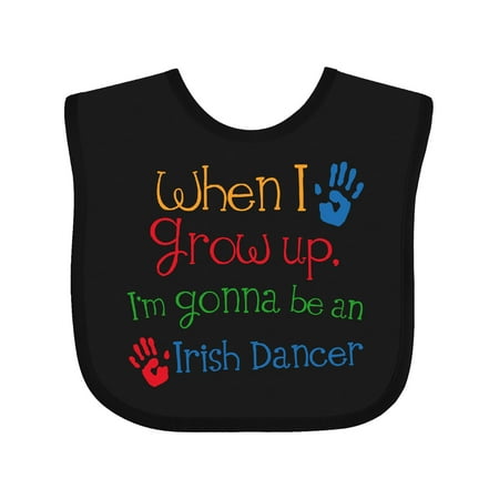 

Inktastic Irish Dancer Future Gift Baby Boy or Baby Girl Bib