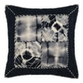 thumbnail image 2 of SAFAVIEH Dip Dye Quartre Patch Pillow Set of 2 Navy, 2 of 4