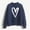 Navy, variant on Baqcunre Crewneck Sweatshirts Round Neck Hoodless Sweater Love Printed Valentine's Day Sweatshirt(Navy S-2XL),Womens Sweatshirt Womens Tops Valentine's Day Shirts for Women