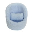 thumbnail image 1 of funtasica Accessoire Photo Bébé Confortable Décor Mini Canapé pour Commémoration Fête Nouveau-Né Bleu, 1 of 9