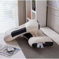 Ergonomic Pillows Set of 2,2025 Upgrading Bed Pillows for Back, Side, Stomach Sleepers, Neck & Shoulder Support ,Standard Size, White