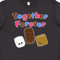 thumbnail image 4 of Inktastic Together Forever- S'mores Youth T-Shirt, 4 of 5