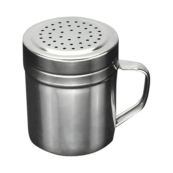 ACDANC Stainless Steel Powder Shaker with Handle and Multi Function Fine Mesh Powder Sieve for Outdoor BBQ Seasoning Bottle