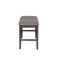 thumbnail image 6 of Powell Thewlis 25" Backless Farmhouse Counter Height Bench, Gray, 6 of 11