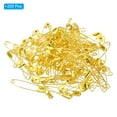 thumbnail image 3 of Uxcell Safety Pins 1.18 Inch Nickle Plated Small Sewing Pins Gold Tone 200Pcs, 3 of 5