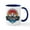White/Navy Inside, variant on CafePress - Mccauley Mountain Old Forge New York Mugs - 11 oz Ceramic Mug - Novelty Coffee Tea Cup