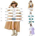 thumbnail image 3 of UACY Kids Rain Poncho with Hood Reusable Rain Jacket Lightweight & Durable Raincoats for Boys and Girls for Travel Outdoor (Khaki, 6-8 Years), 3 of 9