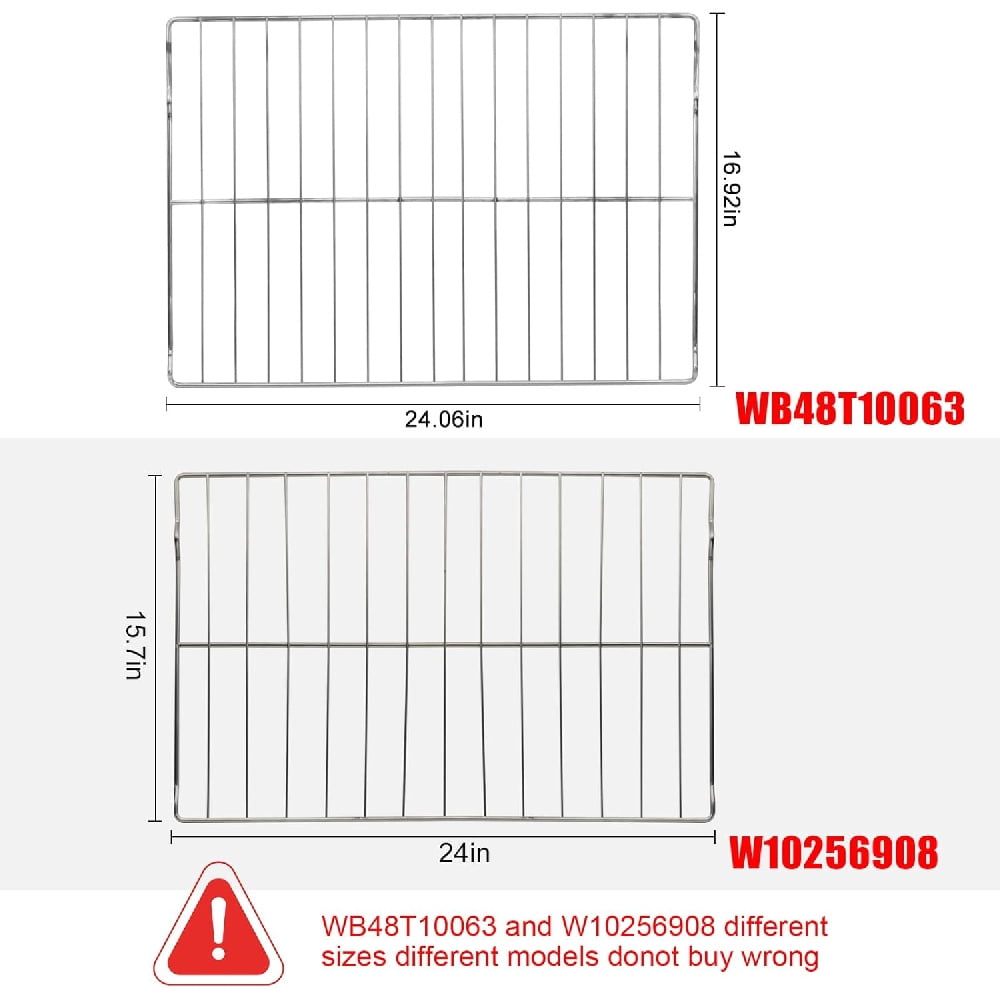 Replacement Oven Rack for GE Range Oven Stove Wire Rack ,24" x 17" Oven Wire Rack Parts