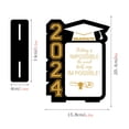 thumbnail image 3 of Graduation Table Decorations Class Of Wooden Table Sign Freestanding Centerpieces Table Toppers For High School College Prom Grad Party Supplies Graduation Decorations, 3 of 9