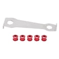 thumbnail image 1 of Chainring Nuts, Single Chainring  Fine Workmanship Anodic Oxidation  For Bicycle For Home For Adult For Outdoor For Young People Blue,Red, 1 of 8