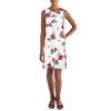 Karl Lagerfeld Paris Womens Tank Floral Fit & Flare Dress Pink 4