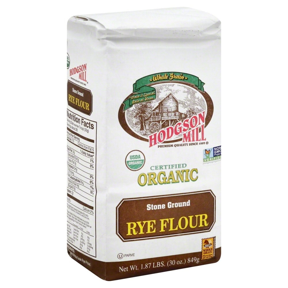Hodgson Mill Organic Rye Flour, 30 Ounce