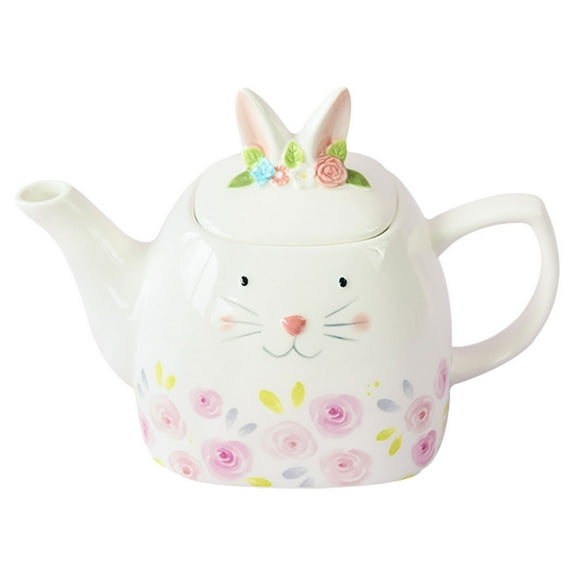 NUOLUX Household Kettle Tea Pot Delicate Rabbit Shape Tea Pot Heat-resistant Teapot