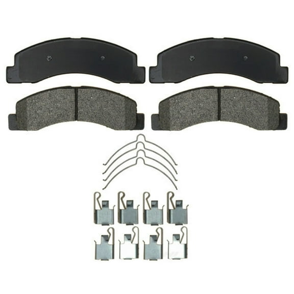 Raybestos PGD824M Professional Grade Semi-Metallic Disc Brake Pad Set Fits select: 1999-2004 FORD F250, 1999-2004 FORD F350