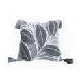 thumbnail image 3 of [IN2XG-1 Beige] Set of 2 Aristocratic Velvet Floral Pillows (With or Without Inserts), 3 of 8