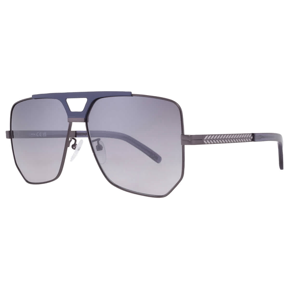 Elton john legend black studded polarized oversized acetate sunglasses Fame & Fortune – Elton John Eyewear main image 2