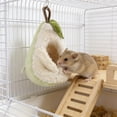 thumbnail image 6 of Sugar Glider Sleeping Pouch, Warm Plush Hamster Hammock with Hanging Loops, Small Animal Hideout Nest for Guinea Pig, Squirrel, Ferrets, Winter Cozy Cage Accessories for Mice, Gerbil, 6 of 9