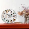 thumbnail image 2 of Yayeee 10" Wall Clock Battery Operated Quartz Round Silent Non-Ticking Home Decor, Cute Animal, 2 of 6