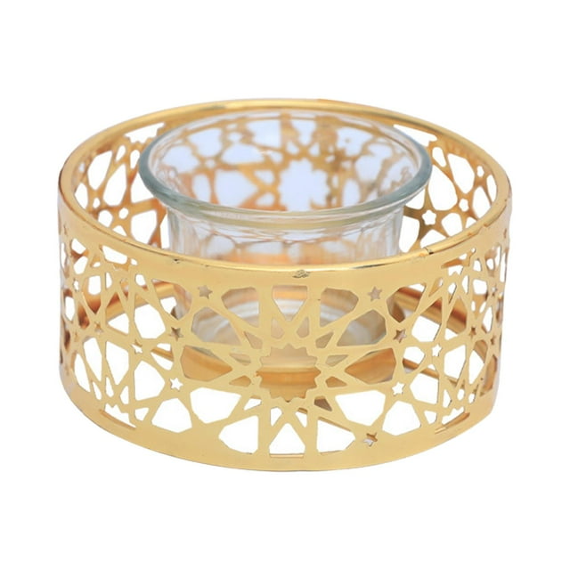 Candelabro moderno Candelabros decorativos Pilar Candelabros Artesanía Candelabros para mesa Boda Vacaciones Comedor Decoración , geometría redonda