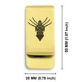 thumbnail image 2 of Stainless Steel Assassin Classic Slim Money Clip Credit Card Holder, 2 of 2