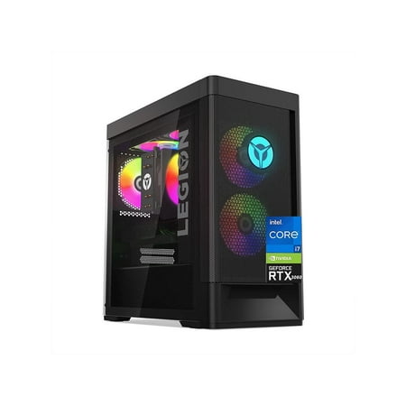 Lenovo Legion Tower 5i Gaming Desktop Computer, Intel Core i7-12700 Processor, NVIDIA GeForce RTX 3060 12GB GDDR6 Graphics, 32GB DDR5 RAM, 1TB SSD, 2TB HDD, Wi-Fi 6, Bluetooth, Windows 11 Pro