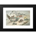 thumbnail image 2 of Xu Yang 18x13 Black Modern Framed Museum Art Print Titled - Everlasting&nbsp;Contentment (1773), 2 of 5