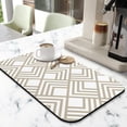 thumbnail image 2 of Extra Large Coffee Drying Mat for Kitchen Counter, 19.5x12in Made from Highly Absorbent Diatom Mud, Ideal for Drying Dishes, Utensils, Pots and Pans, 2 of 7