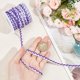thumbnail image 3 of Cinta de flecos ondulados RIC Rac de 16,4 yardas x 8 mm, color morado., 3 of 9